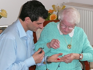 Der therapeutische Tischbesuch - TTB - F�hlschnur